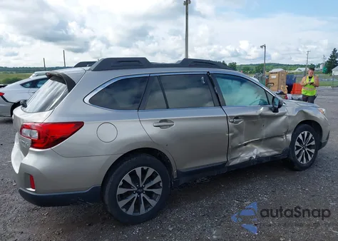 2015 Subaru Outback 2.5I Limited из США, поврежденный, VIN 4S4BSALC7F3347021